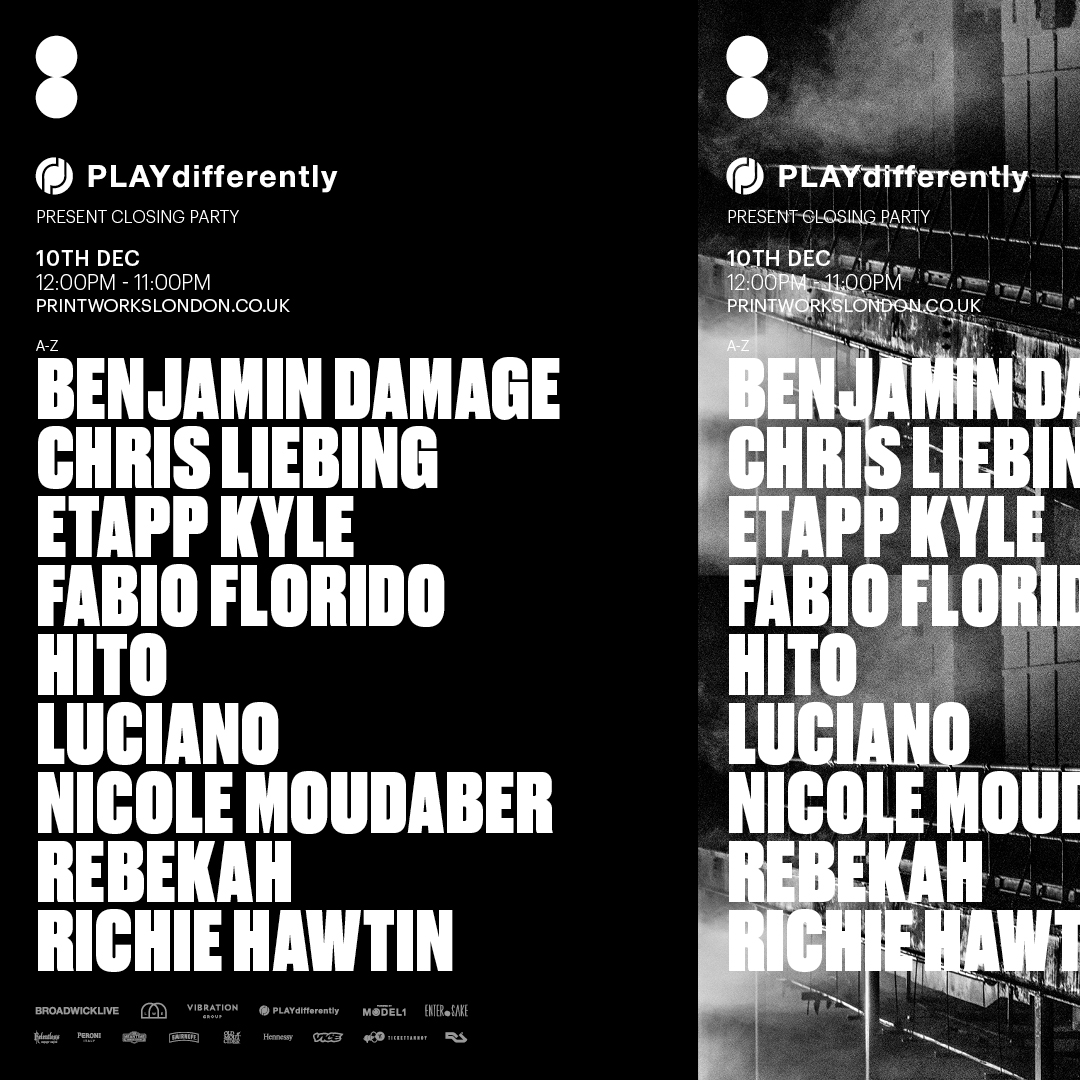 PLAYdifferently Presents… The Closing Party