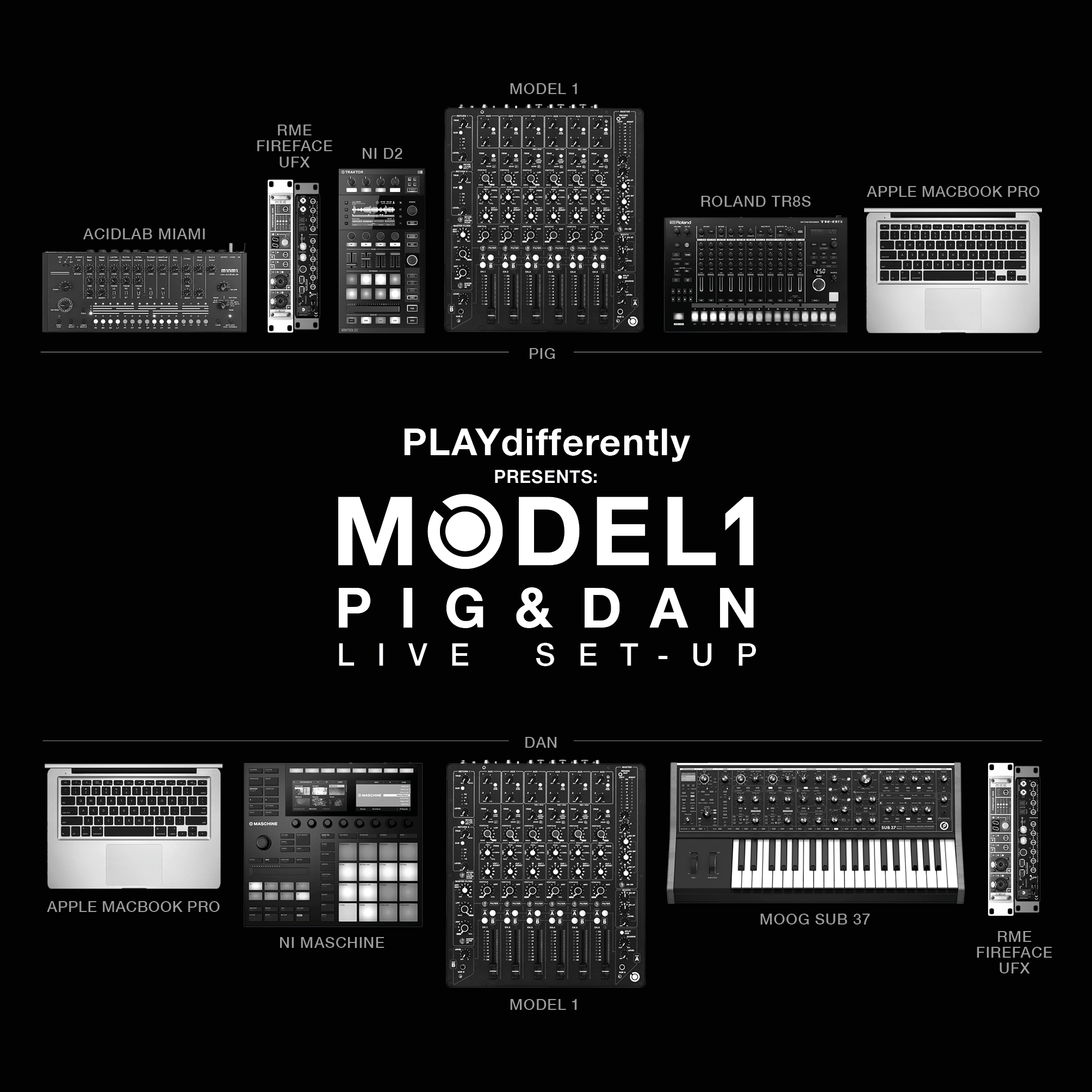 PLAYdifferently Presents: Pig & Dan’s Live Set-Up